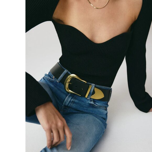 NWOT Linea Pelle Maylee Leather Belt main image 5